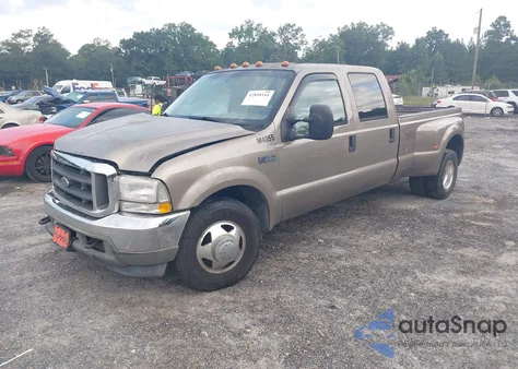 2002 Ford F-350 from USA, damaged, VIN 1FTWW32F92ED15414